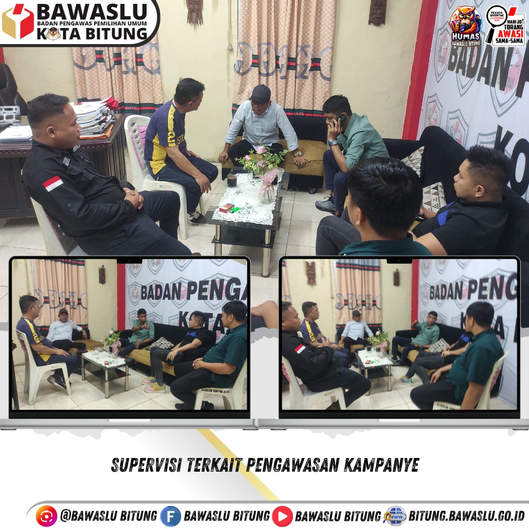 Anggota Bawaslu Provinsi Sulawesi Utara Koordinator Divisi Penangganan Pelanggaran, Data dan Informasi Zulkifli Densi S.Pd., MH bersama Koordinator Tenaga Ahli Bawaslu RI Dr. Bachtiar Baetal S.H., M.H.