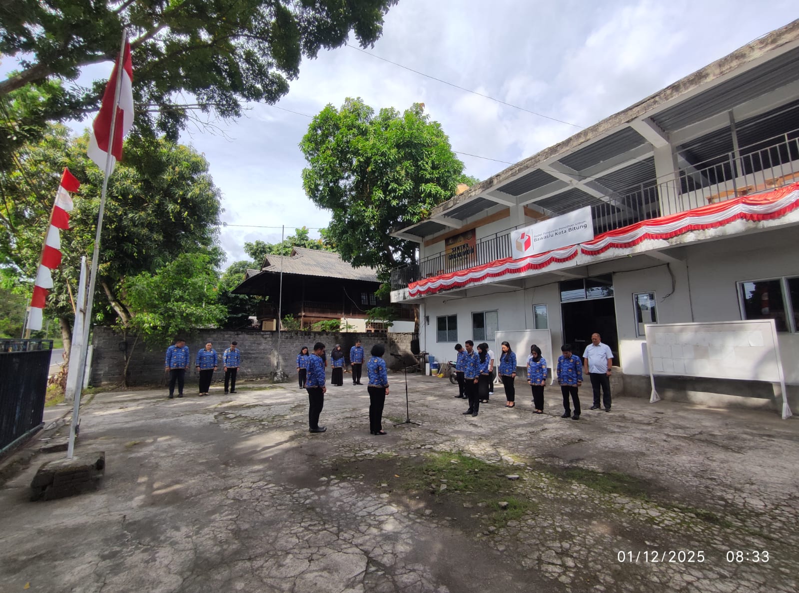 foto upacara bendera 
