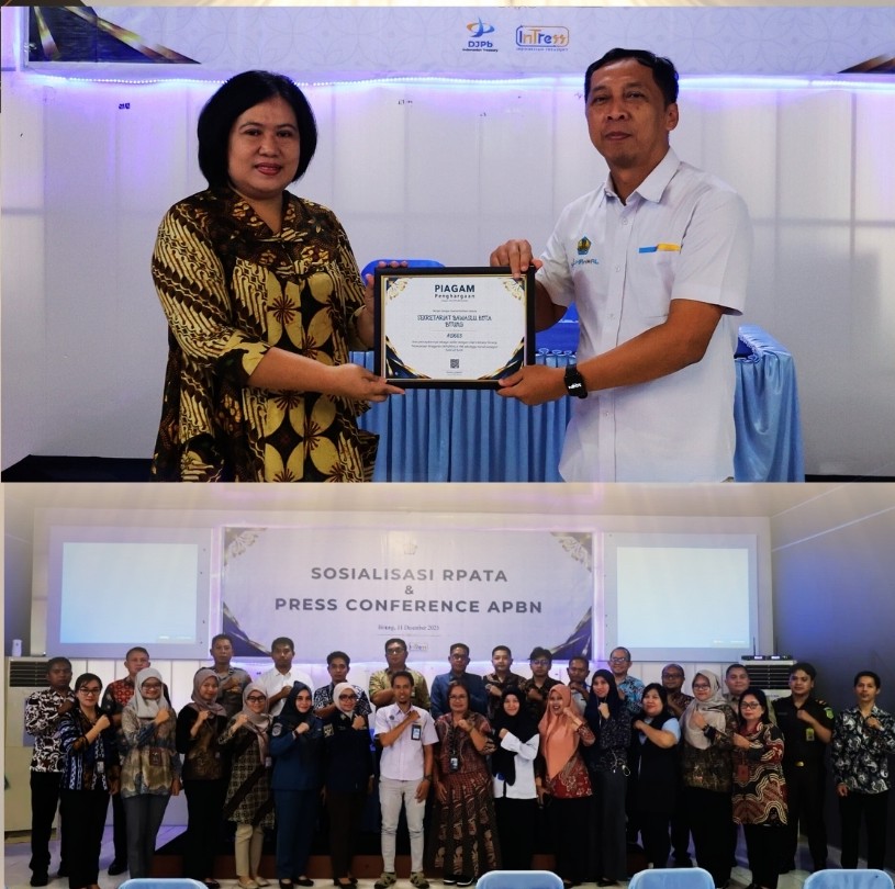 foto bersama kepala KPPN Bitung