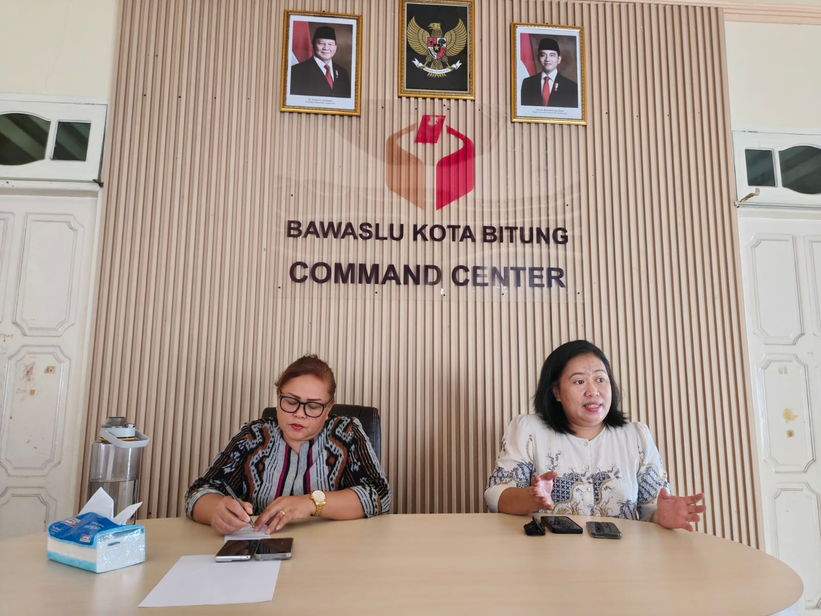 Foto saat rapat