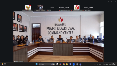 foto dalam aplikasi zoom meeting