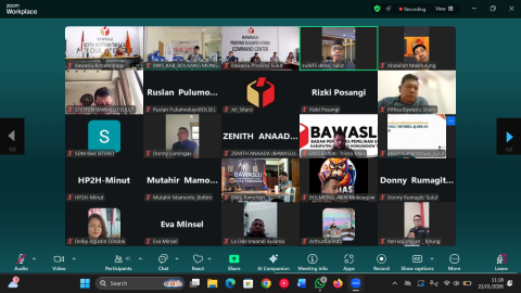 ss dalam zoom meeting